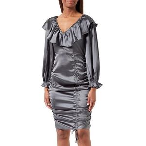 FENIA Robe pour femme, gris, S