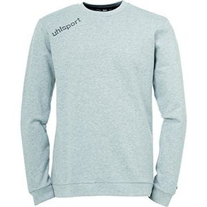 Uhlsport Essential Sweatshirt voor heren met ronde hals, grijs (grijs gemêleerd)