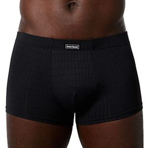 bruno banani boxershort heren, zwart geruit (125)