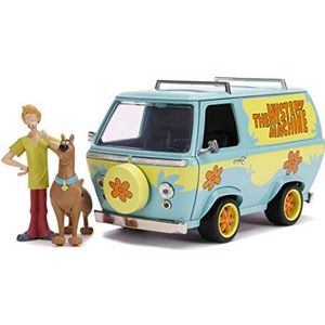 Jada - Bestelwagen schaal 1:24 met figuren: Scooby Doo en Shaggy Mistery Machine (253255024)