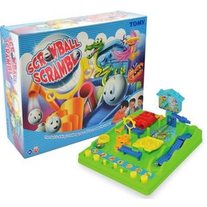 TOMY - Tricky Billie T7070 Kogelbaan, actiespel voor kinderen, spel voor behendigheid en snelheid, meerkleurig balspel voor kinderen vanaf 5 jaar