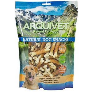 Arquivet Calcium eendenbotten - Natural Dog Snacks, oker, 1 kg (1 stuk)