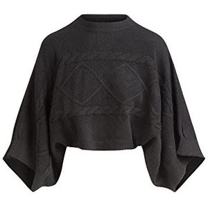 ApartFashion Apart gebreide set zoals trui en rok sunsuit, dames, zwart, XS, zwart.