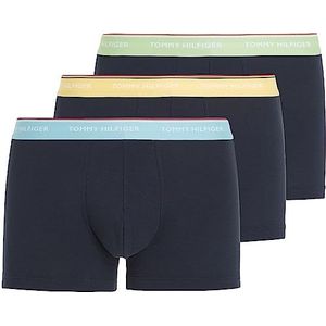 Tommy Hilfiger 3p Wb Trunk 642 Herenonderbroek, Willow Grove/Sun Ray/Skyline