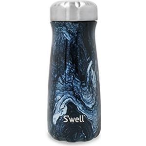 S'well Mok, blauw marmer, 470 ml. Vacuüm geïsoleerde beker om koude en warme dranken te bewaren - BPA-vrije roestvrijstalen mok