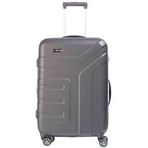 travelite Handbagagekoffer met TSA-slot voldoet aan IATA boordbagagemaat., grijs (antraciet), 2275802