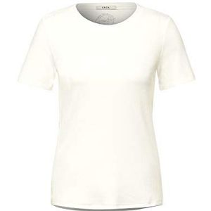 Cecil t-shirt dames, Puur Off White