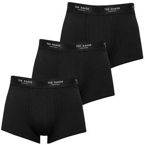 Ted Baker Set van 3 boxershorts voor heren, zwart.