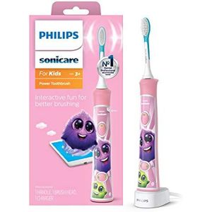 Philips Sonicare Bluetooth oplaadbare elektrische tandenborstel voor kinderen