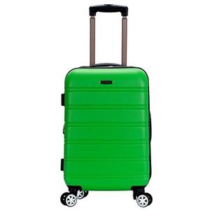 Rockland Melbourne harde koffer met draaischarnier, uittrekbaar, Groen, One Size, Melbourne Trolley / Trolley / Trolley / Trolley