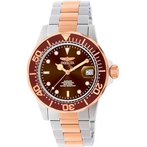 Invicta Casual horloge 11241, bruin, casual, Bruin, informeel