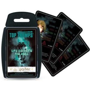 Winning Moves - Top Trumps Harry Potter de krachten van het kwaad – gezelschapsspel – vechtspel – reisspel – Franse versie