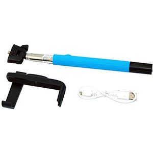 Apexel Bluetooth monopod voor iPhone 4 / 4S / 5 / 5S / Samsung Galaxy S3 / S4 / S5 / HTC, blauw