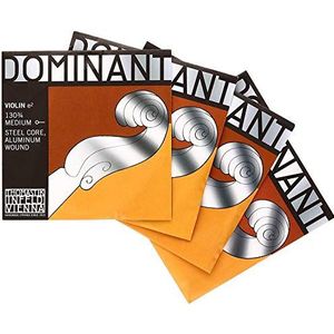 Dominant Strings Spel Viool Dominant 3/4 Medium Medium Carbon Steel gesponnen aluminium