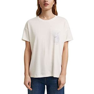 ESPRIT t-shirt dames, Offwhite 2 (111)