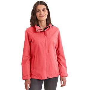 Killtec Inkele functionele jas voor dames met afneembare capuchon, Fuchsia