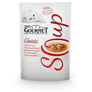 Gourmet Kat, Soup Tonijn en Ansjovis, 40 gr