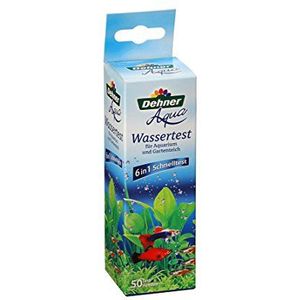 Dehner Aqua watertest voor aquaria en tuinvijver, 50 teststrips