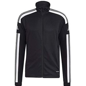 Adidas Herenjas Squadra 21 trainingsjas, zwart/wit, maat L