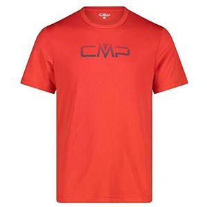 CMP Ademend en lichtgewicht heren T-shirt, vuurantraciet, maat 48