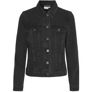 VERO MODA Vmzorica Ls Denim Jacket Mix Noos Jeansjack voor dames, Zwarte jeans