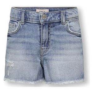 ONLY Short en jean pour fille, Bleu jeans clair, 116