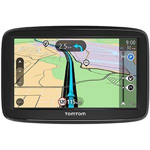 Tomtom Start 52 Autonavigatiesysteem, 5 Inch, Met Levenslange Eu-Kaarten, Resistief Display, Zwart
