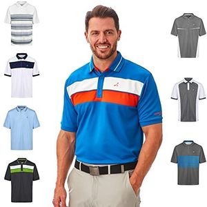 Under Par Golf-poloshirt voor heren, in 8 stijlen en 18 kleuren