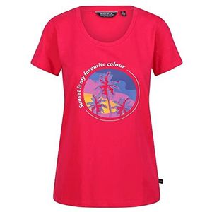 Regatta Filandra VI Uniseks T-shirt, Rose Fusion