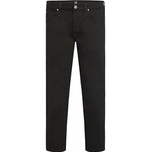 Lee Rider Slim Jeans voor heren, Clean Black