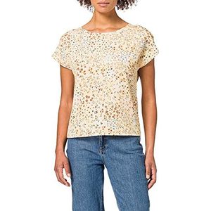 s.Oliver T-shirt voor dames, Sunlight Yellow Aop