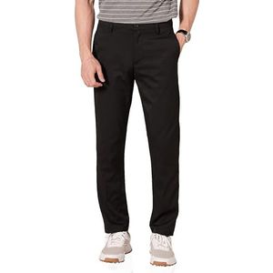 Amazon Essentials Pantalon de golf extensible à coupe ajustée pour homme, noir, 76,2 x 71,1 cm