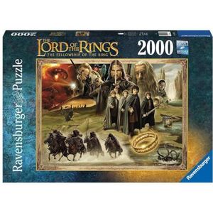 Lord of the Rings Fellowship Of The Ring - Legpuzzel (2000 Stukjes)