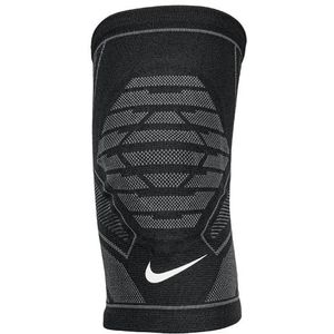 Nike 9337/38 Pro Knitted Kniebeschermers voor volwassenen, uniseks, 031 zwart/antraciet/wit, L