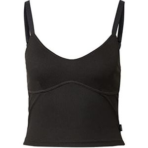 Dr. Denim Callie Singlet onderhemd voor dames, zwart.