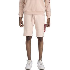 ALPHA INDUSTRIES X-fit Unisex Volwassenen Cargo Shorts Roze (Pale Peach - 640), S, Roze (Pale Peach - 640)
