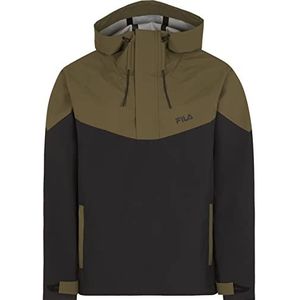 FILA trencin heren windjack, Moonless Night-Burnt Olive