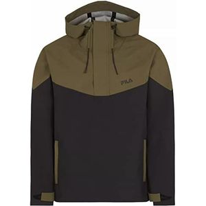 FILA trencin heren windjack, Moonless Night-Burnt Olive