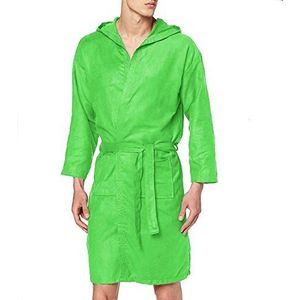 PETTI - Badjas voor dames, badjas voor heren, badjas voor dames, badjas voor heren, groen