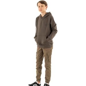 Teddy Smith S-required hoodie voor jongens, Kaki Beluga