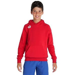 Arena Team Junior Panel Hoodie Sweatshirt met capuchon voor kinderen, uniseks, Rood