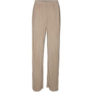 VERO MODA VMCIRA Pantalon large, Marron/Silver Mink, S