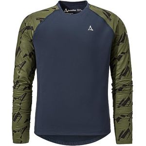 Schöffel Lakata Trail M Sweatshirt met lange mouwen voor heren, marineblauw, 50