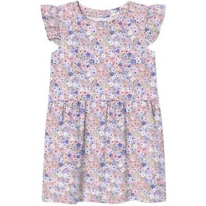 NAME IT Nmfhisse zomerjurk voor meisjes, roze, 110, Roze