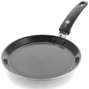 GreenPan Essentials pannenkoekenpan 24cm - zwart - inductie - PFAS-vrij