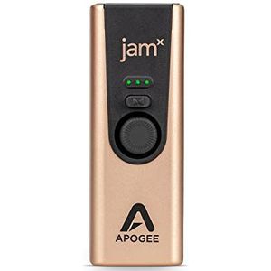 Apogee - Jam X - Draagbare USB-audio-interface voor gitaren en instrumenten, voor iOS, macOS en pc, geïntegreerde analoge compressie, Ableton Live Lite gratis, Neural DSP Archetype Tim Henson