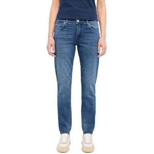 MUSTANG Crosby Relaxed Slim Jeans voor dames, Medium Blauw