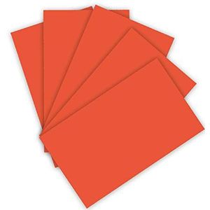 Folia - 10263327 kartonpapier, 220 g/m², oranje, 100 vellen