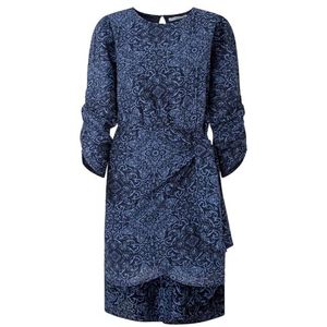 Pepe Jeans Clarin jurk voor dames, Blauw (Dulwich Blue)