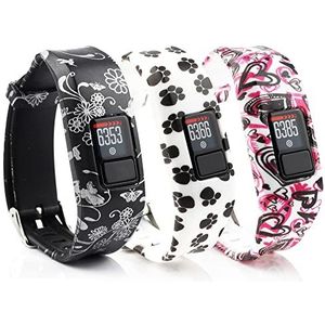 honecumi Reservebandje voor Garmin Vivofit JR / Vivofit JR 2 / Vivofit 3 reservearmband van siliconen Sport Vivofit JR/Vivofit JR 2/Vivofit 3